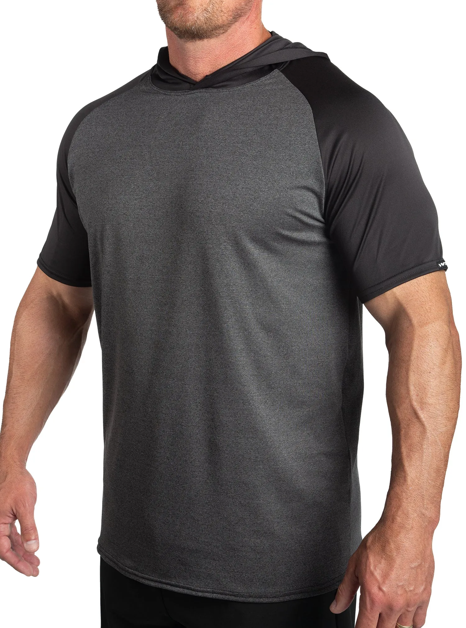 2-Tone Short Sleeve SoftTECH™ Pro Hoodie