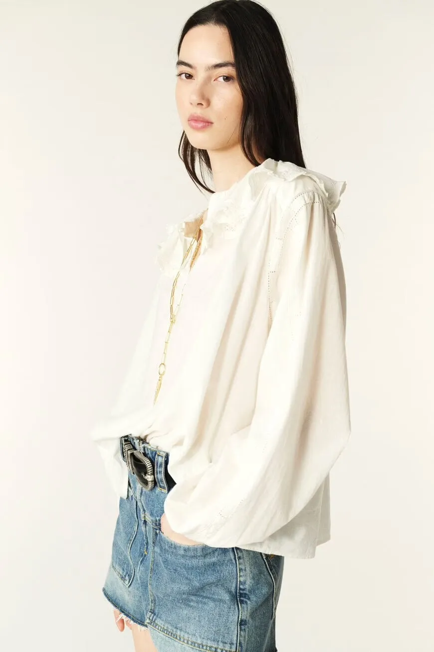 Bash Paris Hira Blouse in White