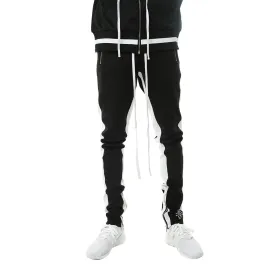 Bones Double Stripe Track Pants Black