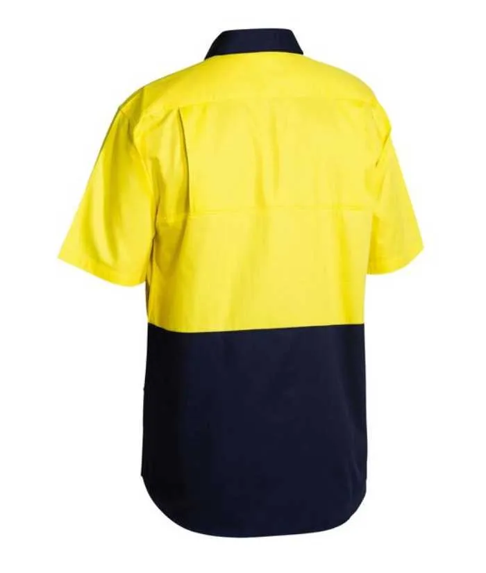 Cool Lightweight, Hi Vis, Vented, Drill Shirt