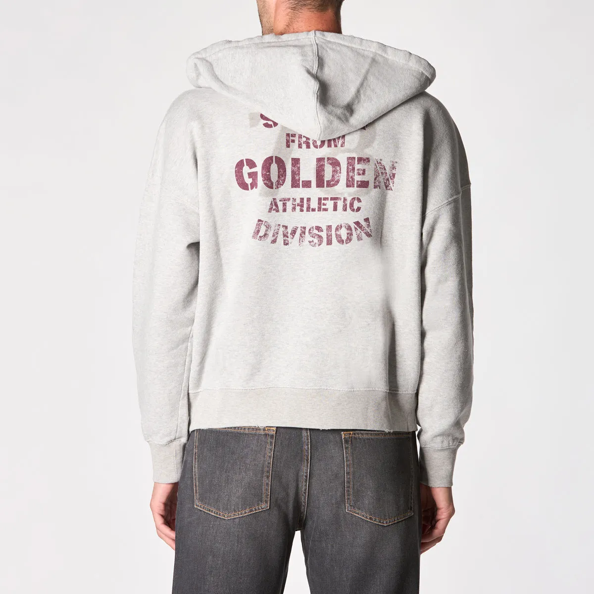 GOLDEN GOOSE HOODIE GUP01893.P001650 60513 MELANGE