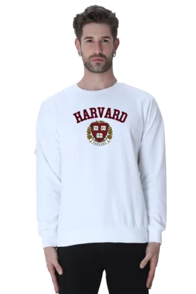 HARVARD  White Sweatshirt