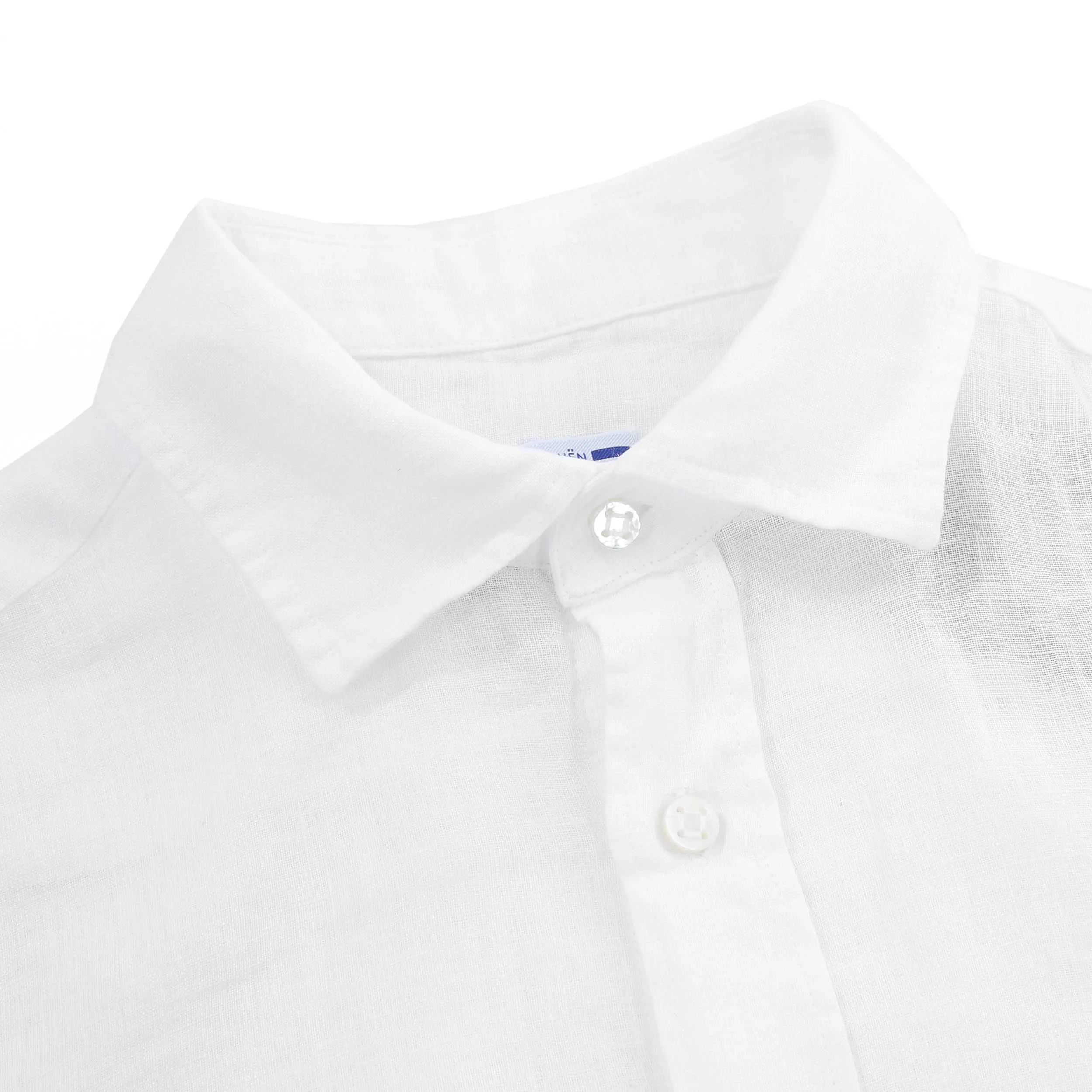 Jacob Cohen Basic Linen Shirt in White