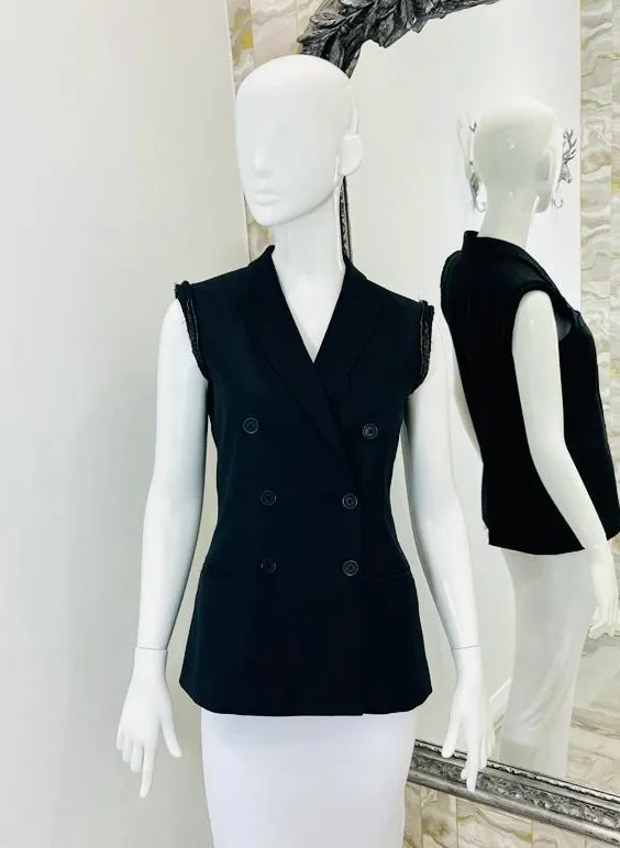 Joseph Wool Double Breasted Waistcoat. Size 38FR