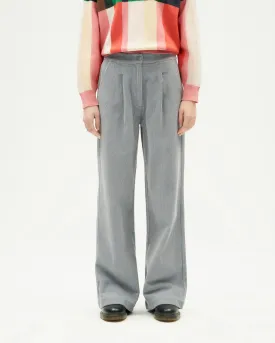 Manolita Corduroy Pants Grey