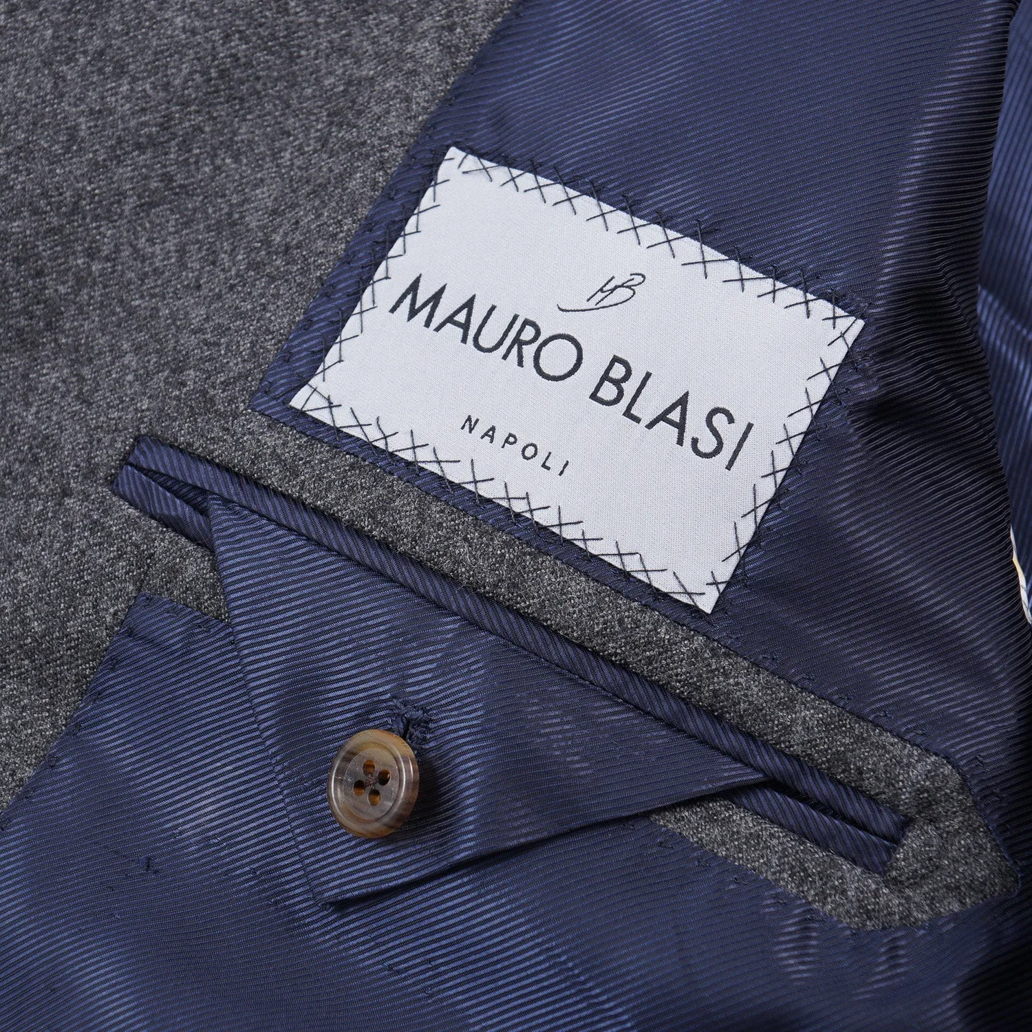 Mauro Blasi Tailored-Fit Wool Sport Coat