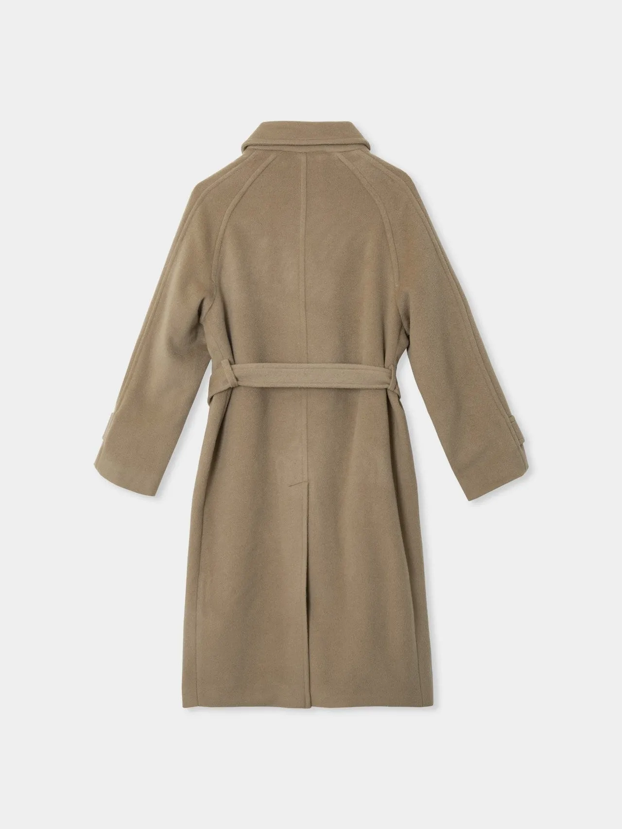 MERINO WOOL CASHMERE COAT