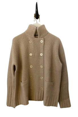 Nautical Sweater Coat in Tea Dip