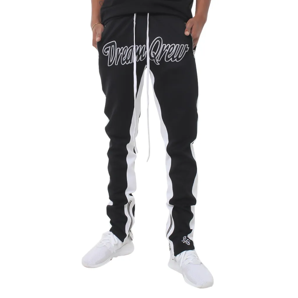 Qias Omar Dream Qrew Double Stripe Track Pants