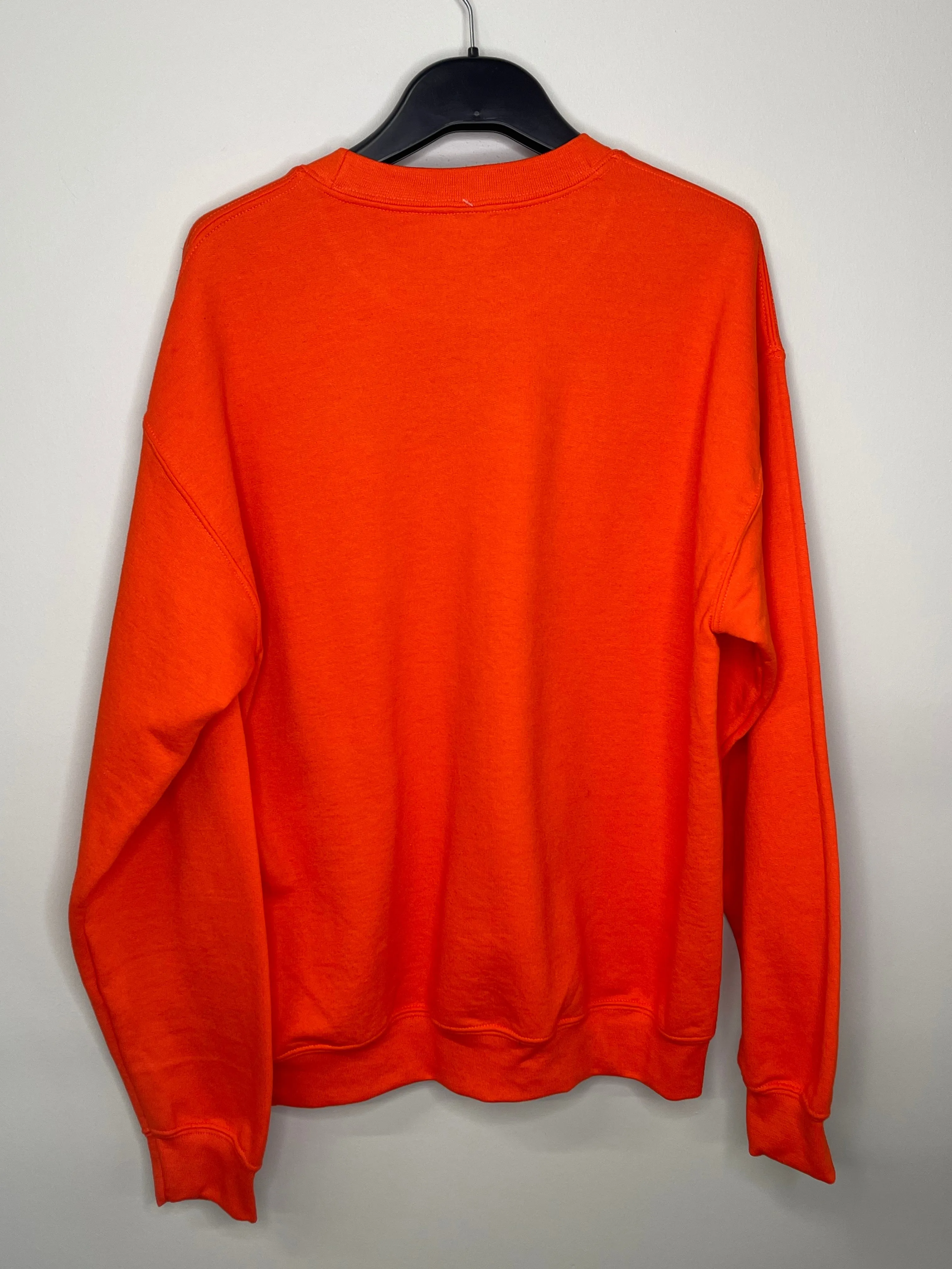 Sweatshirt, Crewneck Orange, Tiger Face