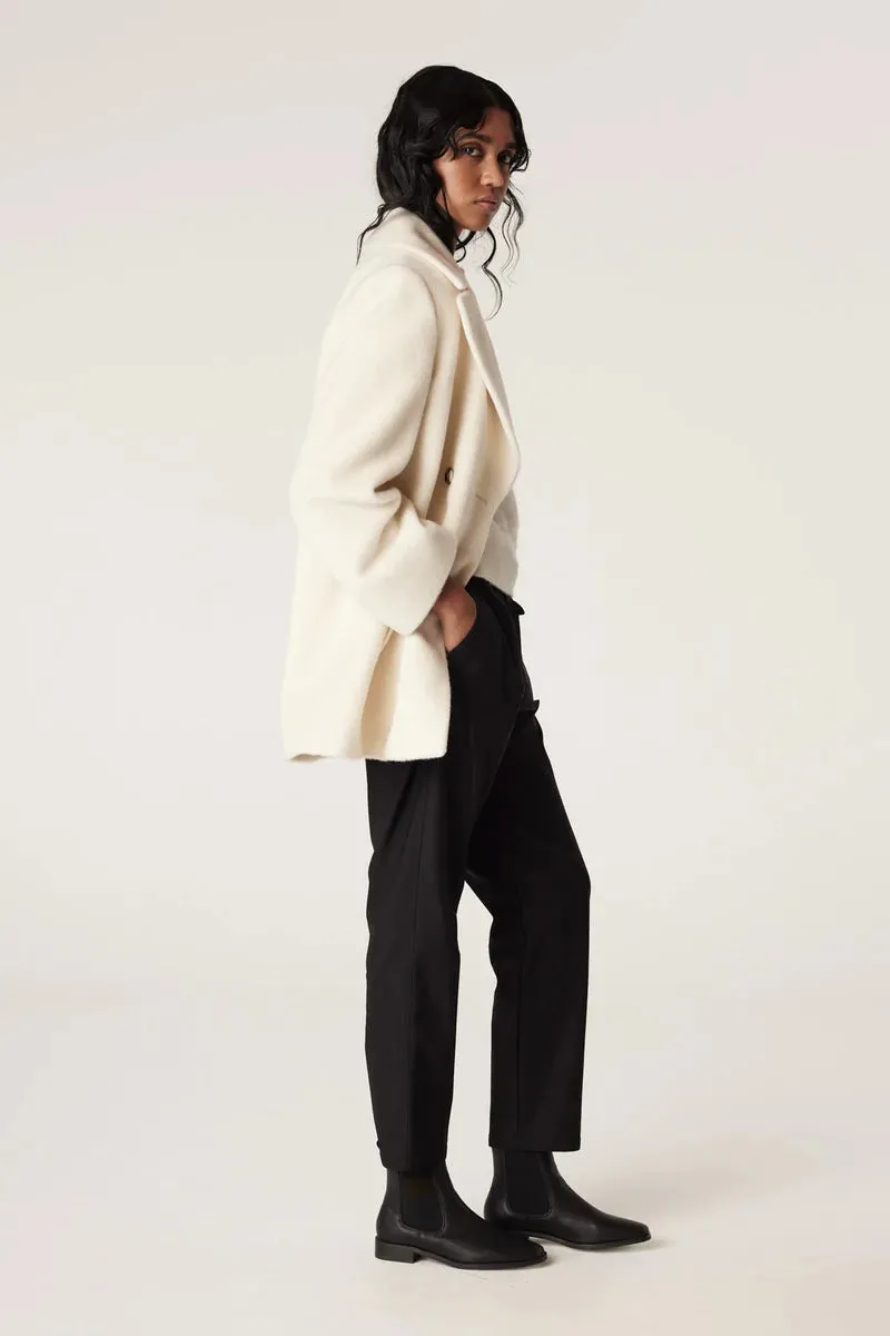 VICUNA COAT | Winter White