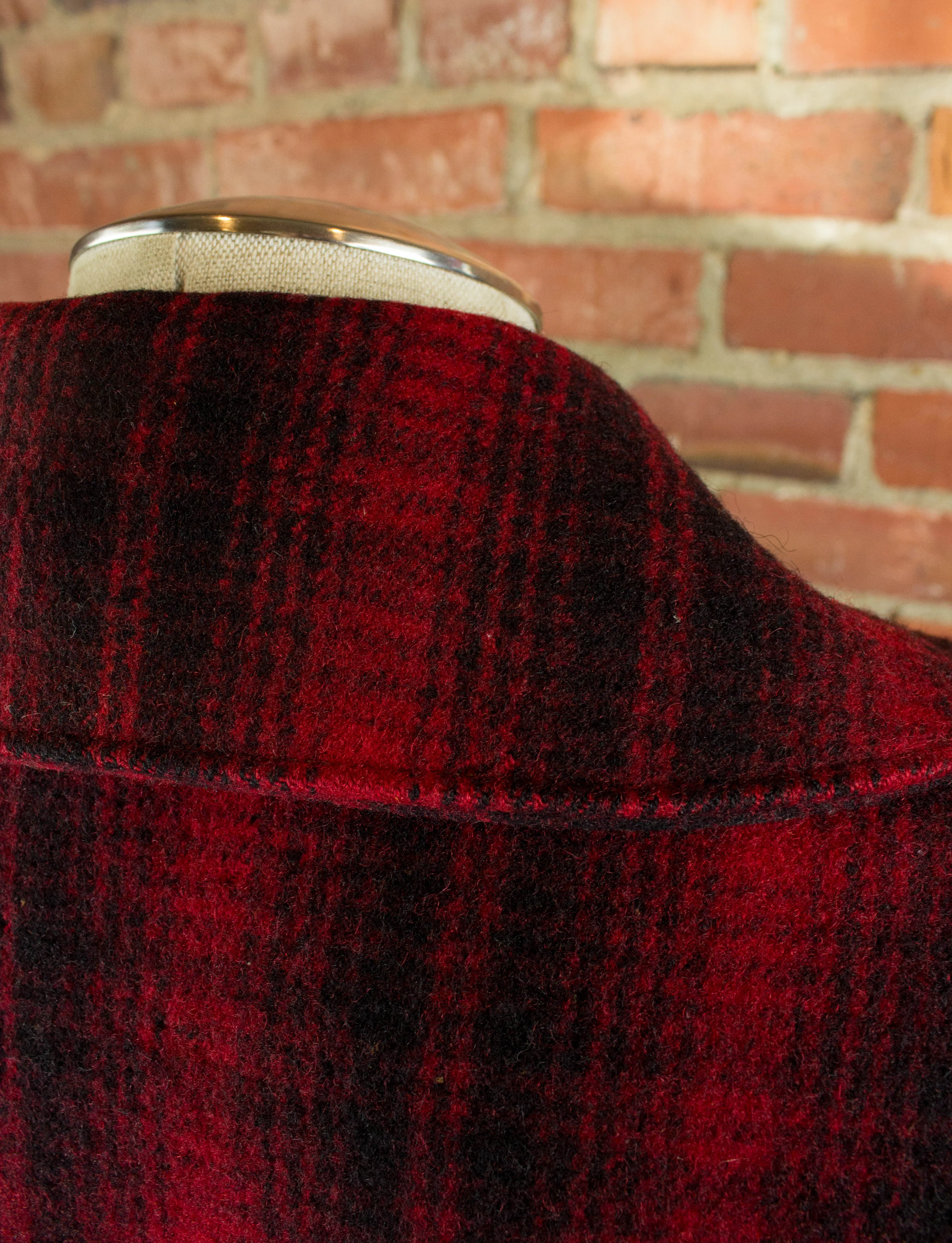 Vintage 50s Woolrich Buffalo Plaid Jacket 40 Large