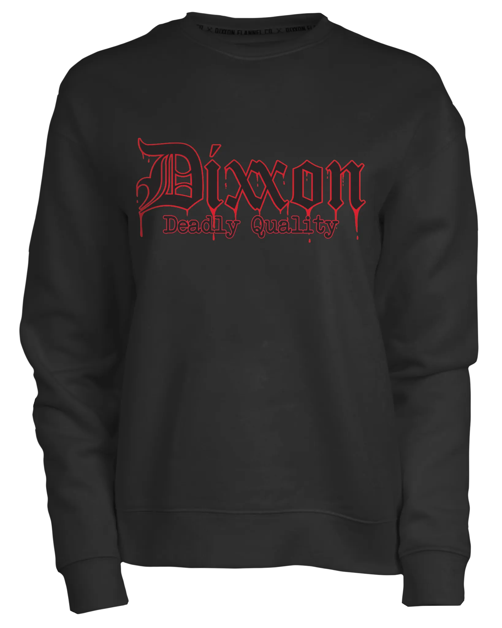 Women's Deadly Quality Crewneck Sweatshirt - Black