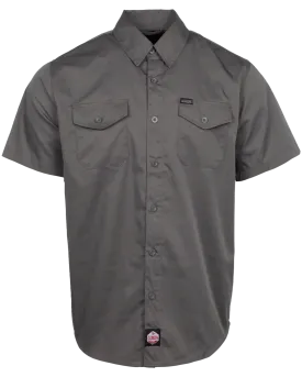 WorkForce Short Sleeve Work Shirt - Charcoal