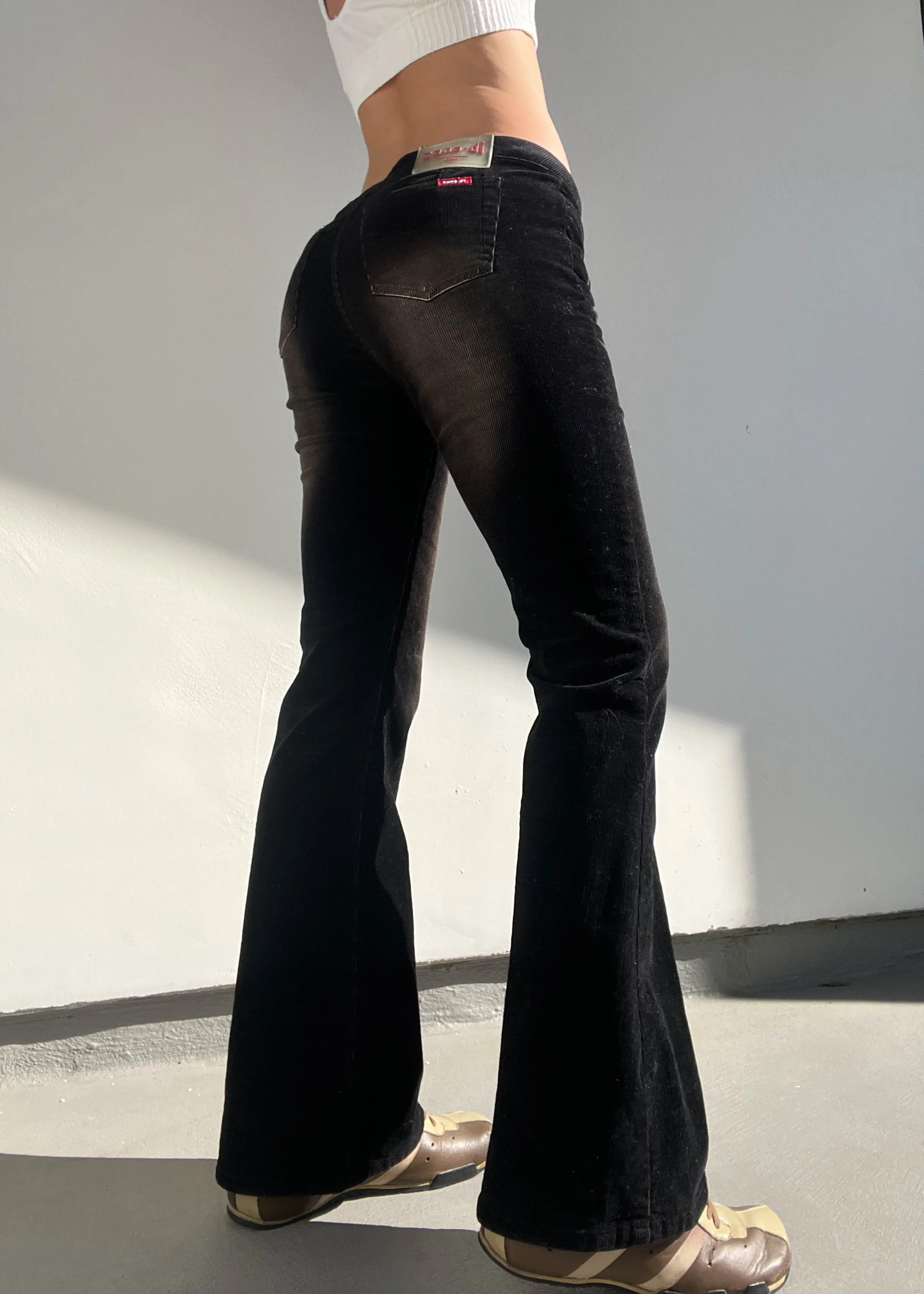 Zana Di Y2k Corduroy Flares